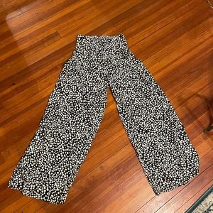 Bar111 Black and white polkadot pants